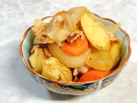 電子レンジで作る！肉じゃが(豚肉ver.)